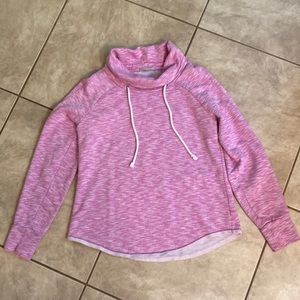 Women’s Gap Pink sweatshirt cow neck size Medium